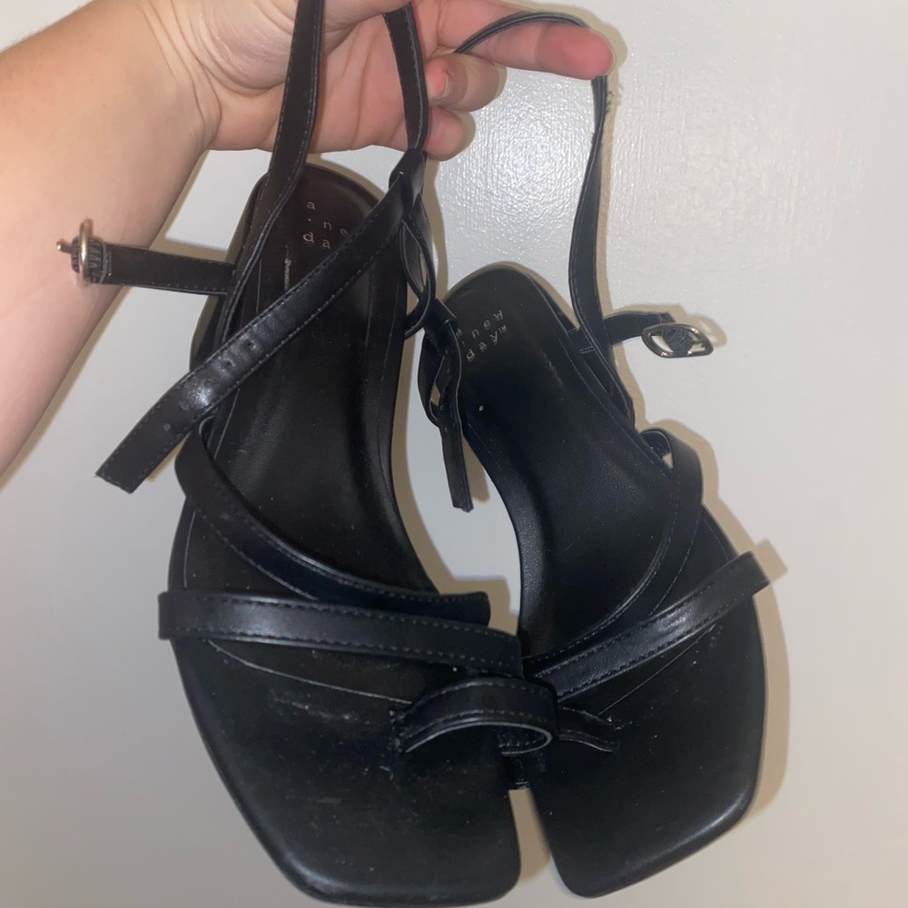Strappy Black Sandals